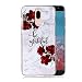 Produktbild Marmor Hülle für Huawei Mate 10 Lite, Ronger Gel TPU Silikonhülle Soft Marble Case Cover Science-Fiction-Mode Ultra Dünn Flexibel Schutzhülle mit Steinmuster für Huawei Mate 10 Lite Hülle, Die Rosen