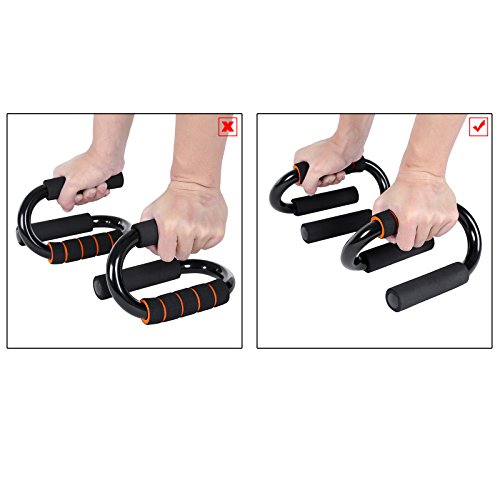 Songmics Neu 2 Liegestützgriffe Liegestütz Griffe Push up Stand Bar Liegestütze SPU82S - 7
