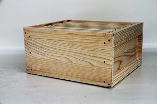 DNM Beute Dr.Liebig 10 Waben, Bienenbeute,Bienenkasten MIT 30 Rähmchen,gedrahtet,geöst,Imkereibedarf - 3