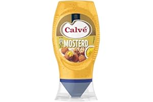 CALVÉ Calve salsa di senape Squeeze, flacone da 250 ml (200 grammi)
