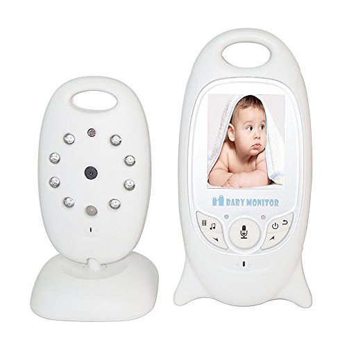 Nykkola vidéo sans fil Baby Monitor avec 5,1 cm LCD Digital Camera Vision nocturne berceuses Surveillance de la température et 2 voies Système de Talkback