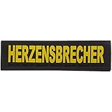 Julius-K9 162LO-K-23838 Klettaufschrift, WUNSCHKIND, klein, gelb