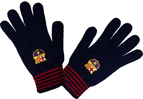 Fc Barcelone Gants Barça - Collection Officielle Taille Adulte Homme