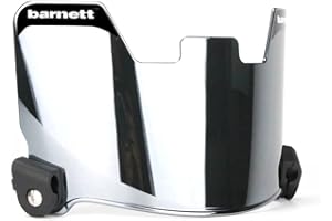 BARNETT Reve Visière REVO Chrome Casque de Football Américain