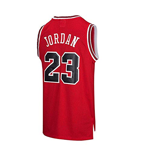 Camiseta De Baloncesto para Hombre El Mejor Jugador De Baloncesto Chicago Bulls Michael Jordan Swingman Camisa De Manga Corta Ropa para Jóvenes Sudadera 4 Colores A-L