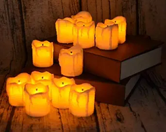 Balloonistics Wax Flameless Candle, Pack of 6