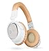 Produktbild Naztech i9 BT Active Noise Cancelling Technologie, ohraufliegende Kopfhörer, aptX Bluetooth 4.1, integriertes Mikrofon, Apfelduft Akku, Enhanced Bass HD Sound für iPhone/iPad/iPod/Android Smartphones