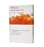 SELFCheck Bowel Health Test | Instant Results | Contains 1 Single Use Test | CE Approved | detects Symptoms of Colon Polyps