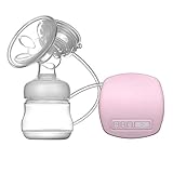 Anself - Sacaleches eléctrico con cojín masajeador,BPA-libre,portátil y práctico con cable usb