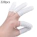 Produktbild Einweg-Fingerlinge aus Latex Antistatische Fingerhandschuhe aus Gummi für die elektronische Reparatur, Malen, Schmuckreinigung, Basteln 1Pack