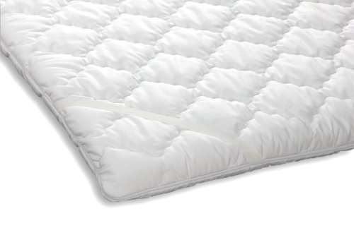 Badenia 3887661143 Bettcomfort Viscoelastische Matratzenauflage, 140 x 200 cm, weiß - 2