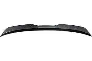 QDFGNKBAI Car Rear Spoiler for VW Golf 5 MK5 R32 GTI R, Roof Spoiler, Boot Spoiler, Conversion Accessories, Decoration Accessories, A/Carbon Fibre Look