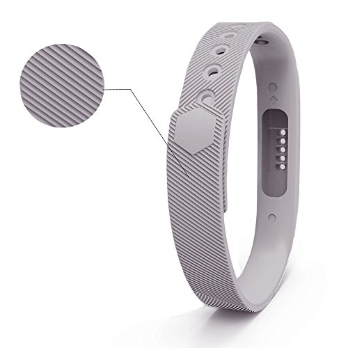 Cyeeson 3PC Fitbit Flex 2 Armband Weiche Silikon Adustable Armband Strap Replacement Watch Band für Fitbit Flex 2 - 5