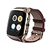 Produktbild Smart Watch Bluetooth 4.0 Fitness Tracker / Touchscreen / Freisprechen Call / Kamera / Anti-verloren / Anruf Erinnerung / Mit SIM-Karte Slot Android und IPhone iOS (Silvery, Golden, Schwarz) ( Color : Golden )