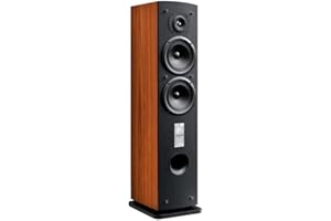 Triangle - Enceinte Hi-FI Zerius 902 - Enceinte Colonne - Puissance Admissible 100W - Rendement 91 DB/W/m – Polyvalente Musique et Home-Cinéma - 220 x 960 x 280 mm - Cognac (Pièce)