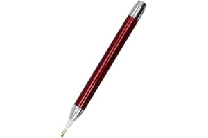 DEMIAWAKINGUK Diamond Painting Penna con Luce Penna per Diamond Painting Penna Raccogli Strass Strumenti di Pittura Diamante (Rosso)