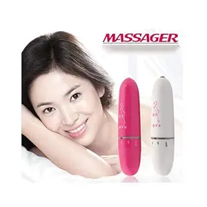 WIN INTERNATIONAL Mini Massager For Women For Eyes And Face (Pink)