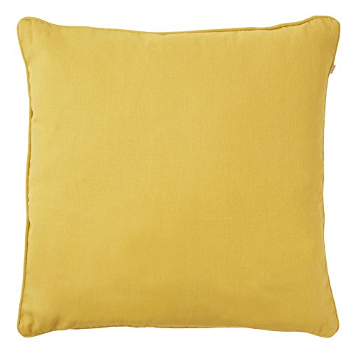 Dutch Decor Java Funda para cojín de 70 x 70 cm, Mostaza
