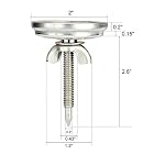 Onlyfire Edelstahl Grillthermometer bis 350°C/700°F, Thermometer für alle Holzkohlegrill, Grills, Ofen – Bild 3