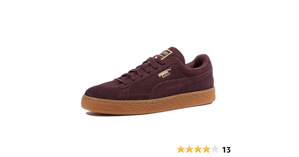 puma burgundy size 4