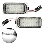 Fehlerfrei Kein OBC-Fehler bei allen kompatiblen Modellen. Es hat den Original-Standard übernommen, ersetzen Sie direkt Ihre gelbliche LED-Kennzeichenbeleuchtung durch diese helle.