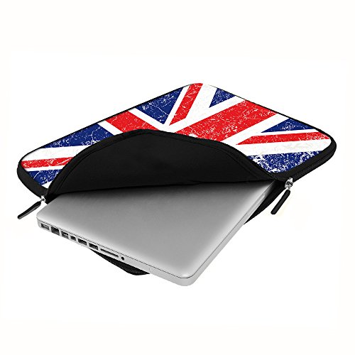 PEDEA Design Schutzhülle Notebook Tasche bis 15,6 Zoll (39,6cm), Union Jack - 2