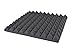 Produktbild Flammschutzmittel grau Pyramide Akustik Schaumstoff Platten Spike 500 mm x 500 mm 4 Pack Studio Sound Isolierung
