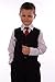 5-Piece Baby Boys Black Suit