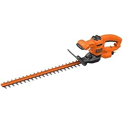 BLACK+DECKER BEHT251-QS Taille-haies filaire - Ecartement : 18 mm 450W, Noir, 50 cm