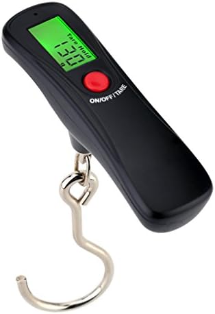 Coconut M 50kg x 10g Mini Digital Hook Scales,Electronic Hanging Luggage Scale,Fishing Weighing Steelyard,Suitable for Kitchen,Home