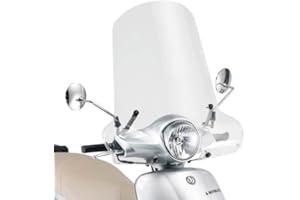 FAR 293A A293A|521 PARABREZZA VISIERA SCHERMO CUPOLINO PARAVENTO + ATTACCHI GIVI COMPATIBILE CON SYM FIDDLE II 50 125 2013 MOTO SCOOTER