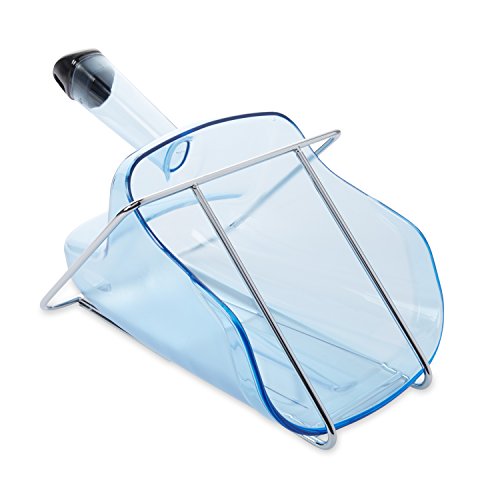 Rubbermaid 2L Ice - Pala para hielo con protector de mano y soporte  color azul