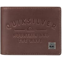 Quiksilver-Cartera Hombre, Marrón, L