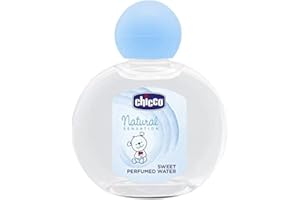 Chicco Natural Sensation Perfumed Water for Babies, Alcohol-Free Cologne, 100 ml