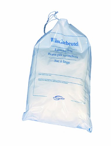 Wäschebeutel für Hotel 100 Stück Einweg Wäschesack aus PE- Folie