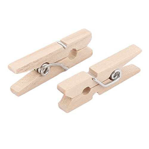 Sourcingmap A14063000UX0218 - Pack de 100 pinzas para ropa