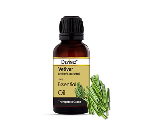 Devinez Vetiver Essential Oil, 100% Pure, Natural & Undiluted, 15ml in Glass Bottle RS.459 (43.00% Off) - Amazon