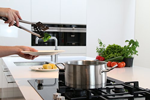 TNK Brand – Stingray 6 in 1 Multifunktions-Küchenhelfer / Küchenzange / Pfannenwender – Orange - 3
