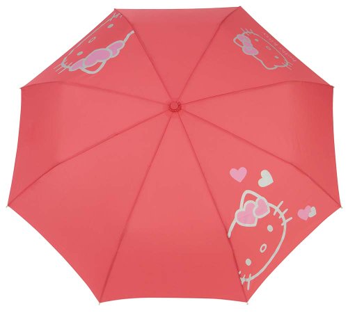 Preisvergleich Produktbild Clima – car15102 – Natursport – Regenschirm – Hello Kitty – Mini – Silber