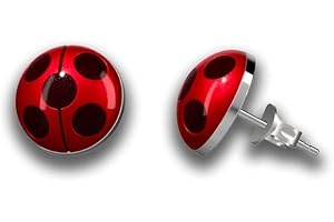 ZAG STORE - Miraculous Ladybug - Boucles d'oreilles Ladybug, Aucun type de métal
