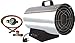 Produktbild Gas-Heizkanone Gasheizer Gasheizgerät 5-15 KW Edelstahl regelbar inkl. SBS , Druckregler , Schlauch GT150ER