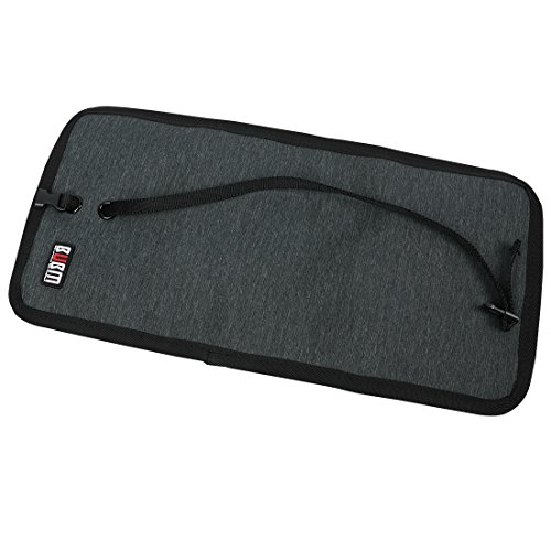 Damai Wrap Universaltasche Tragbare Tasche Elektronike Zubehöre für Reiseorganisator/Festplatte/Kabel (Medium, Schwarz) - 5