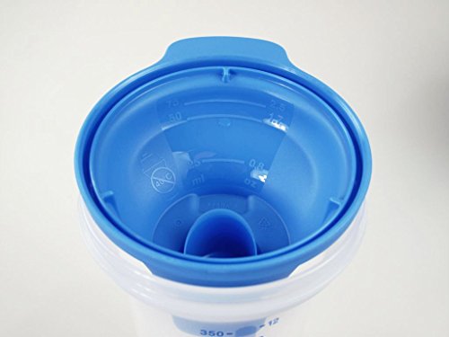 TUPPERWARE Backen Mix-Fix klein 350 ml blau D214 Shaky Küchenhelfer Shake It 8678 - 3