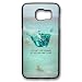 Produktbild inspirierendes Zitat You Can 't Stop The Waves aber sie können lernen, zu Surf Thema Samsung Galaxy S6 Fall