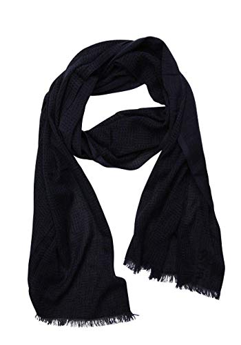 Preisvergleich Produktbild BOSS Casual Herren Schal Notte Blau ONESIZE