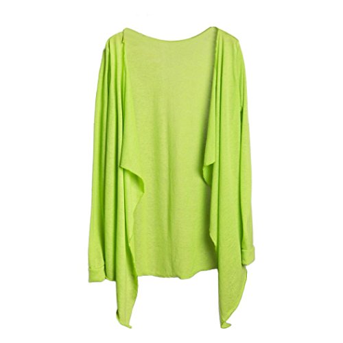 Preisvergleich Produktbild DOLDOA Sommer Frauen Lang Dünn Cardigan Modal Sonnenschutz Bekleidung Tops (K)