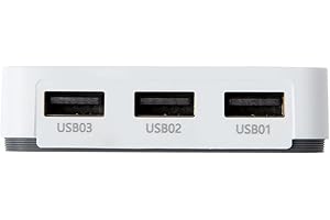 3-Port USB 2.0 Network Print Server LOYALTY-SECU 10/100 Mbps Ethernet USB Printer Adapter Windows 11