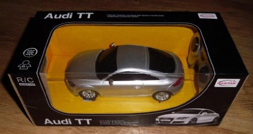 Radio Controlled AUDI TT Sports Car 1:24 Scale Full Function - Silver