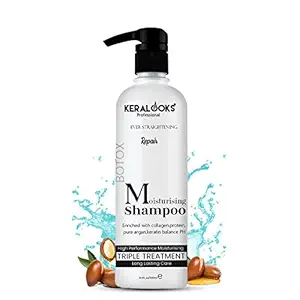 Keralooks professional Moisturising Repair straight hair Botox shampoo 500ml