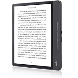 Rakuten Kobo Forma - Lector de libros electrónicos con Pantalla táctil, 8 GB, Wifi, 1440 x 1920 píxeles, 3: 4, 20.3 cm (8 "), Negro